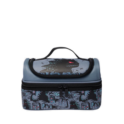 Smiggle Bright Eyes Double Decker Lunchbox - IGL457459GRY