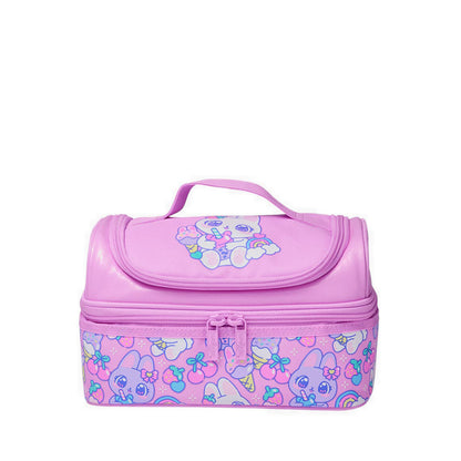 Smiggle Bright Eyes Double Decker Lunchbox - IGL457459PNK