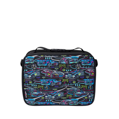 Smiggle Bright Eyes Oblong Attach Lunchbox - IGL457462BLK