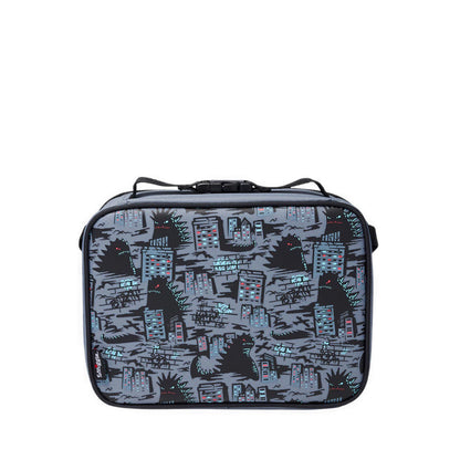 Smiggle Bright Eyes Oblong Attach Lunchbox - IGL457462GRY