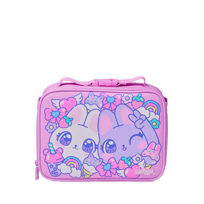 Smiggle Bright Eyes Oblong Attach Lunchbox - IGL457462PNK