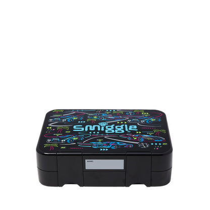 Smiggle Bright Eyes Large Bento Lunchbox - IGL457463BLK