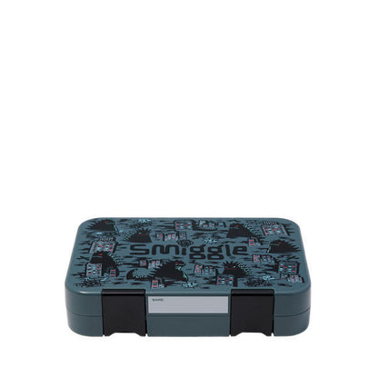 Smiggle Bright Eyes Medium Bento Lunchbox - IGL457477GRY