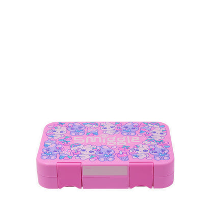 Smiggle Bright Eyes Medium Bento Lunchbox - IGL457477PNK