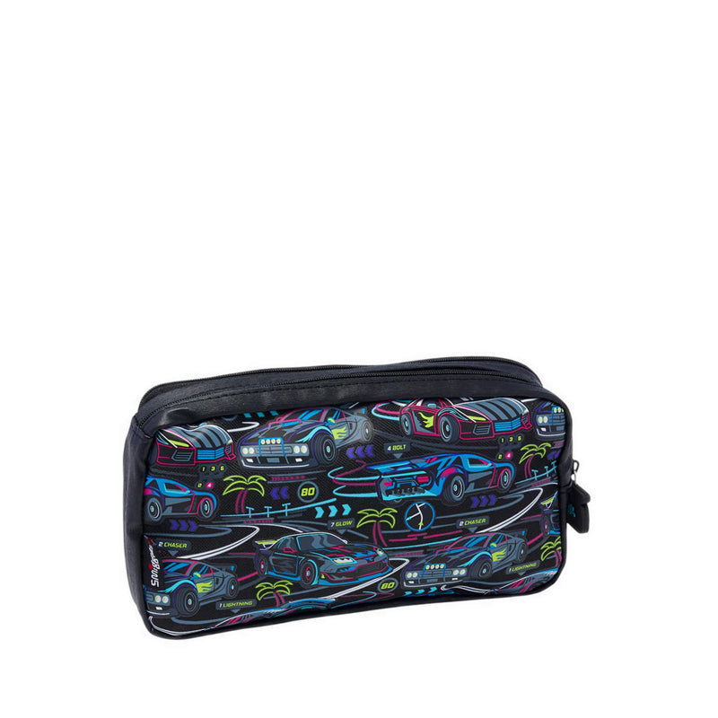 Smiggle Bright Eyes Pocket Character Pencil Case - IGL457541BLK