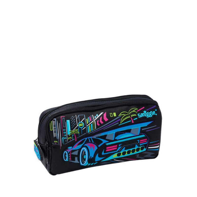 Smiggle Bright Eyes Pocket Character Pencil Case - IGL457541BLK