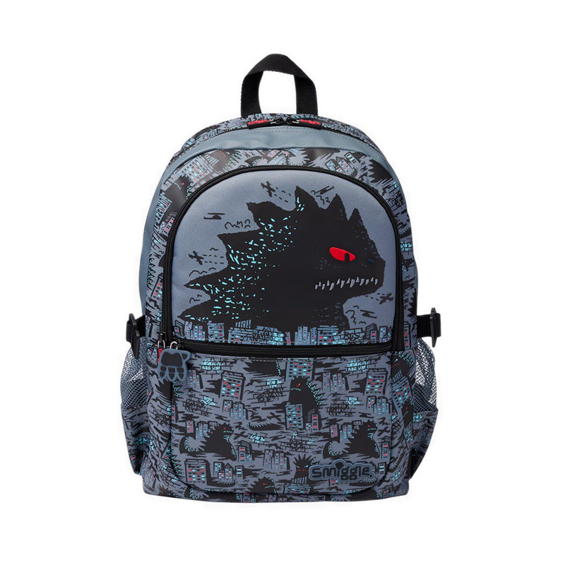 Smiggle Bright Eyes Classic Attach Backpack - IGL457587GRY