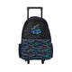 Smiggle Bright Eyes Trolley Backpack With Light Up Wheels - IGL457588BLK
