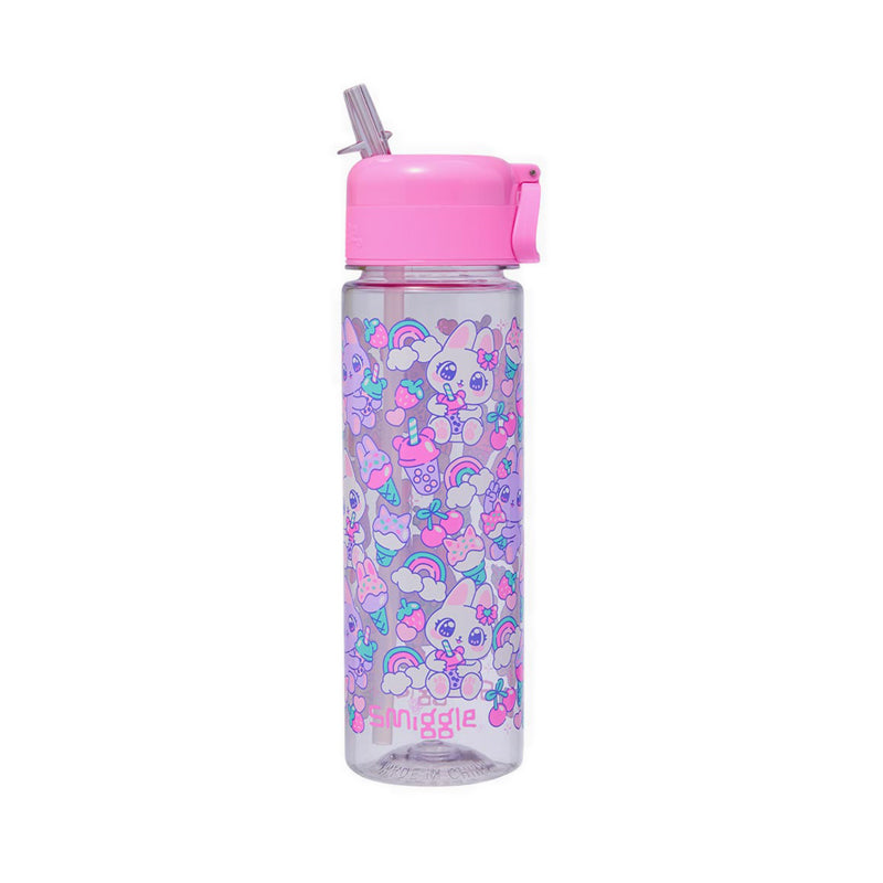 Smiggle Bright Eyes Hydrate Plastic Drink Bottle 650Ml - IGL457627PNK