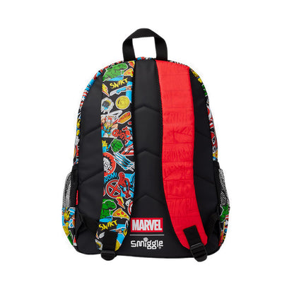Smiggle Marvel Classic Backpack - IGL457640BLK