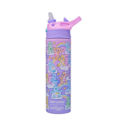 Smiggle Care Bears Insulated Stainless Steel Flip Drink Bottle 520Ml - IGL457651MIX