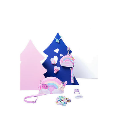 Smiggle Care Bears Coin Purse with lanyard and beaded wrist strap - IGL457664MIX