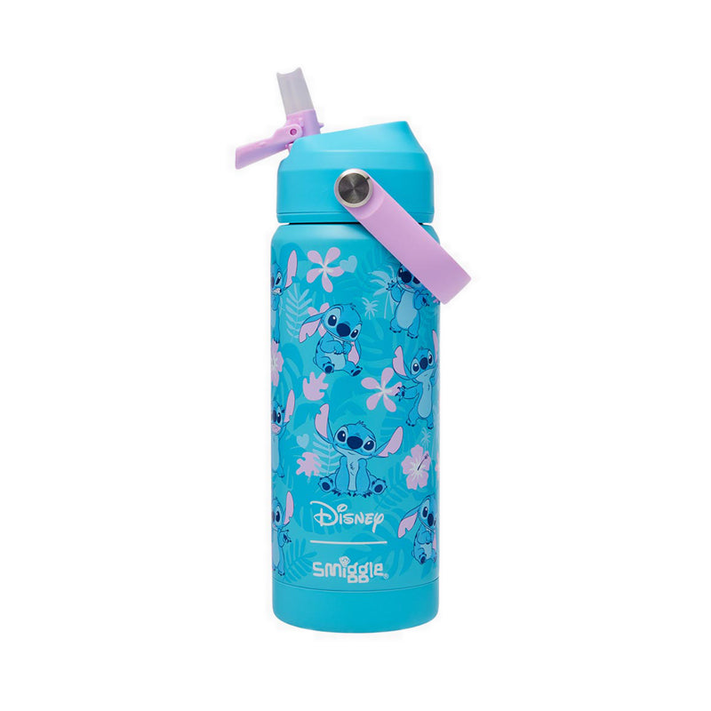 Smiggle Stitch Squiggle Insulated Stainless Steel Drink Bottle 550Ml - IGL457691TQS