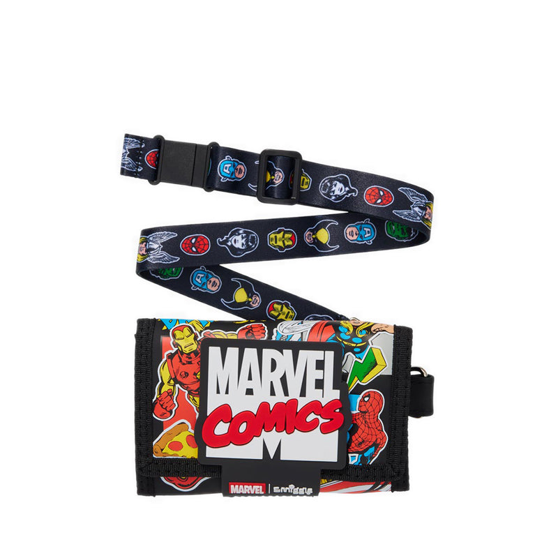 Smiggle Marvel Character Lanyard Wallet - IGL457692BLK