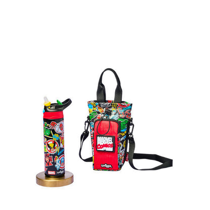 Smiggle Marvel bottle holder with strap - IGL457717BLK