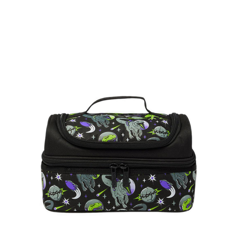 Smiggle Elements Double Decker Lunchbox - IGL457999BLK