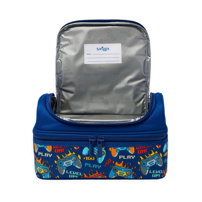 Smiggle Elements Double Decker Lunchbox - IGL457999NAV