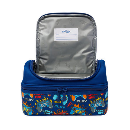 Smiggle Elements Double Decker Lunchbox - IGL457999NAV
