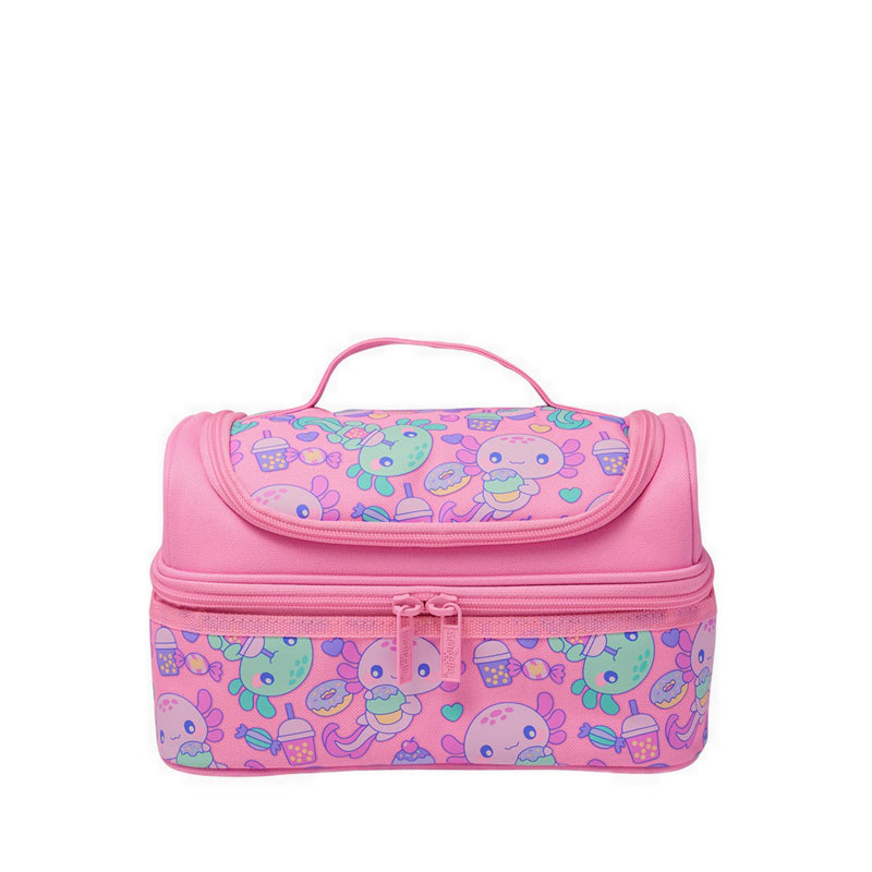 Smiggle Elements Double Decker Lunchbox - IGL457999PNK