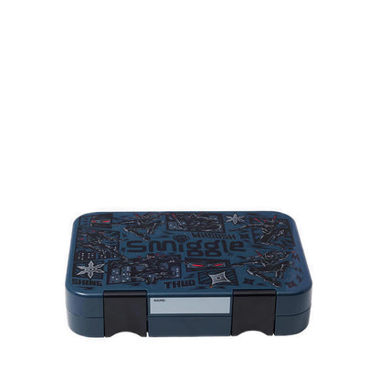 Smiggle Realm Medium Bento Lunchbox - IGL458068BLK