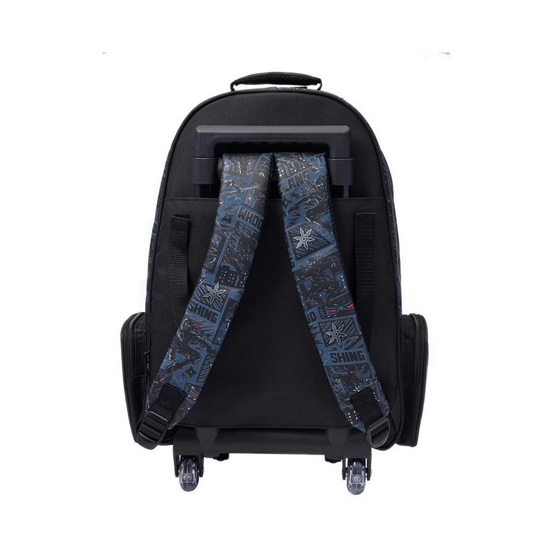 Smiggle Realm Trolley Backpack With Light-up Wheels - IGL458073BLK
