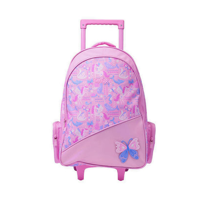 Smiggle Realm Trolley Backpack With Light-up Wheels - IGL458073PNK