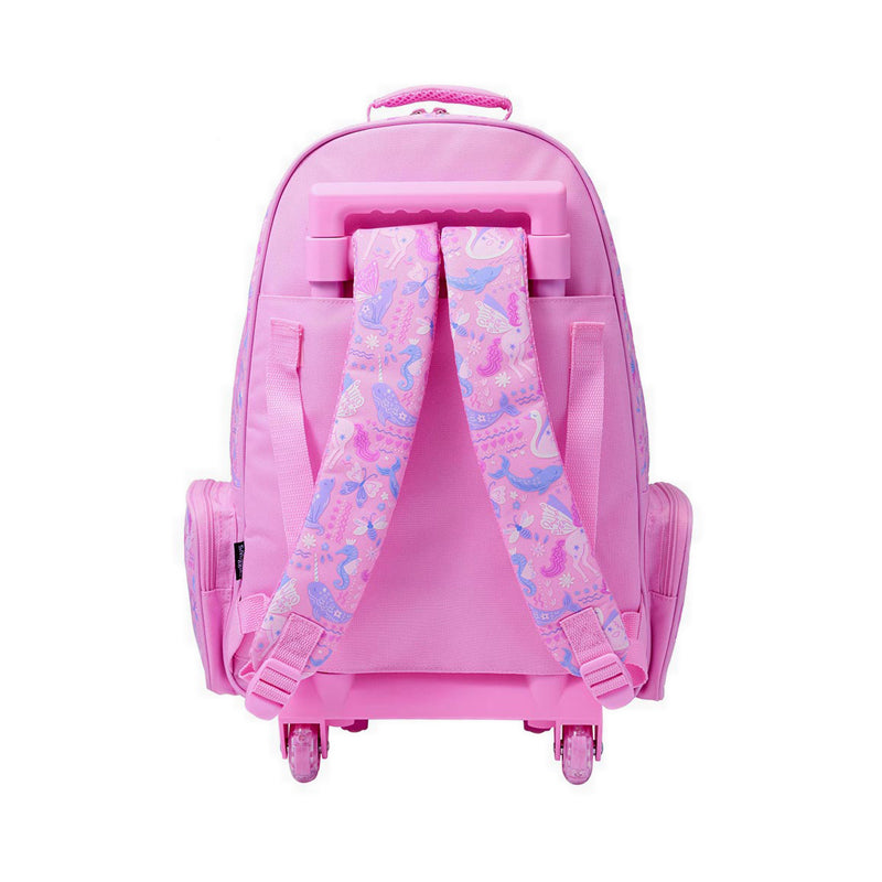 Smiggle Realm Trolley Backpack With Light-up Wheels - IGL458073PNK