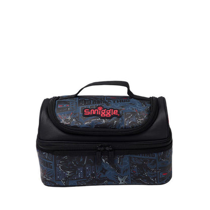 Smiggle Realm Double Decker Lunchbox - IGL458074BLK