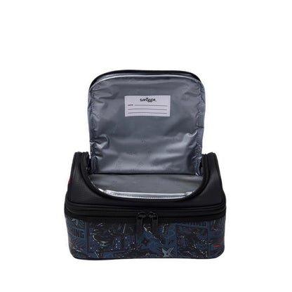 Smiggle Realm Double Decker Lunchbox - IGL458074BLK