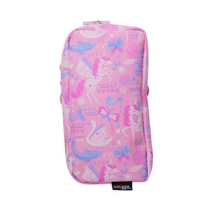 Smiggle Realm Pocket Character Pencil Case - IGL458107PNK