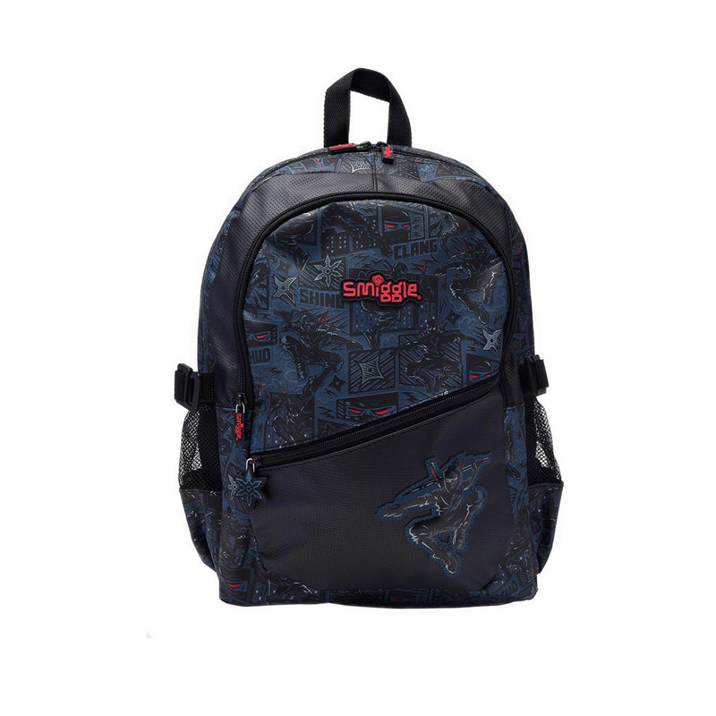 Smiggle Realm Classic Attach Backpack - IGL458110BLK