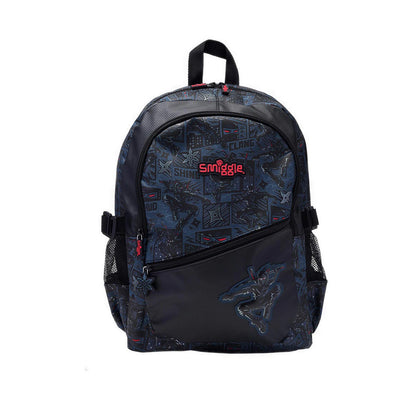 Smiggle Realm Classic Attach Backpack - IGL458110BLK