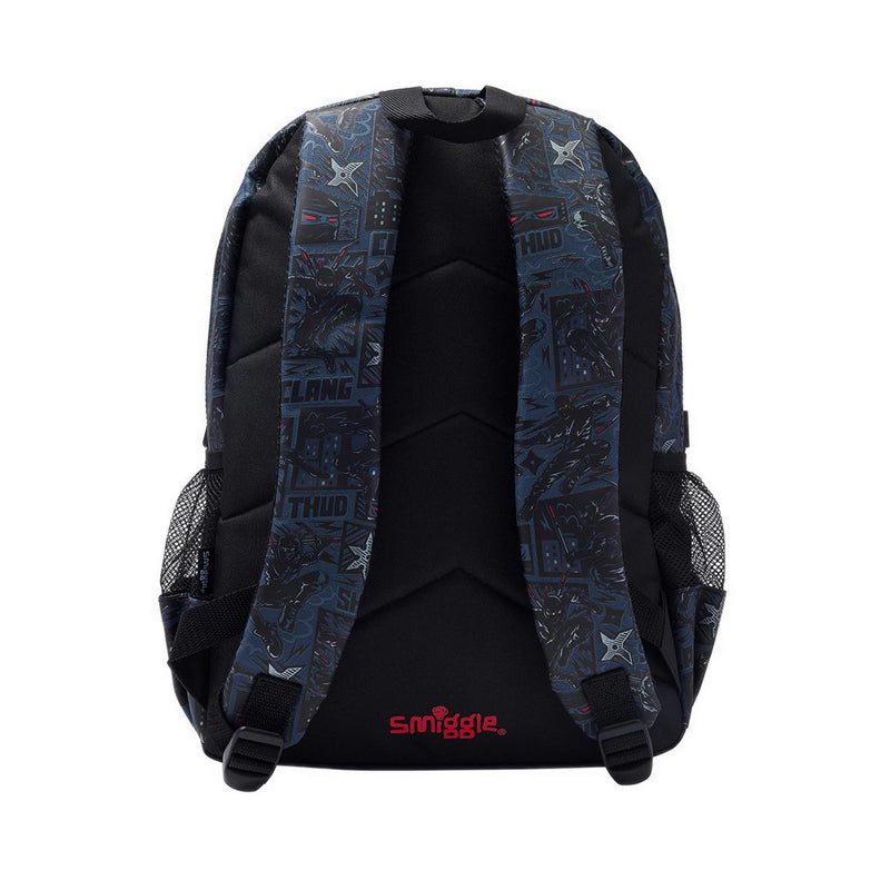 Smiggle Realm Classic Attach Backpack - IGL458110BLK
