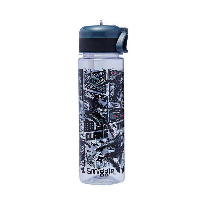 Smiggle Realm Plastic Drink Bottle 650Ml - IGL458111BLK