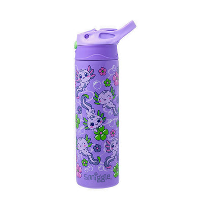 Smiggle Realm Insulated Stainless Steel Flip Drink Bottle 480Ml - IGL458112LIL