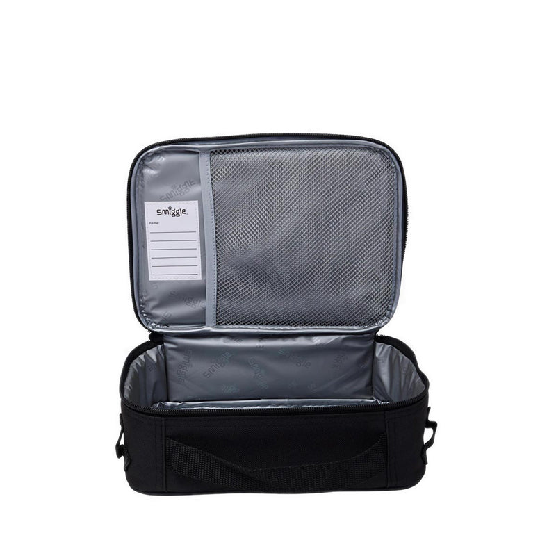 Smiggle Realm Oblong Attach Lunchbox - IGL458237BLK