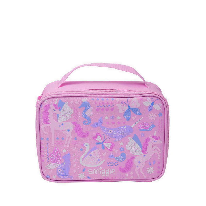 Smiggle Realm Oblong Attach Lunchbox - IGL458237PNK