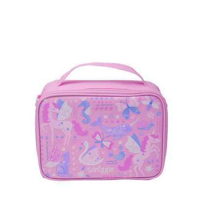 Smiggle Realm Oblong Attach Lunchbox - IGL458237PNK