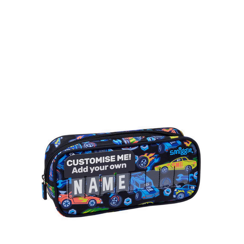 Smiggle Playtime Cruiser ID Pencil Case - IGL458239BLK