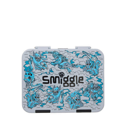 Smiggle Realm Large Bento Lunchbox - IGL458244GRY