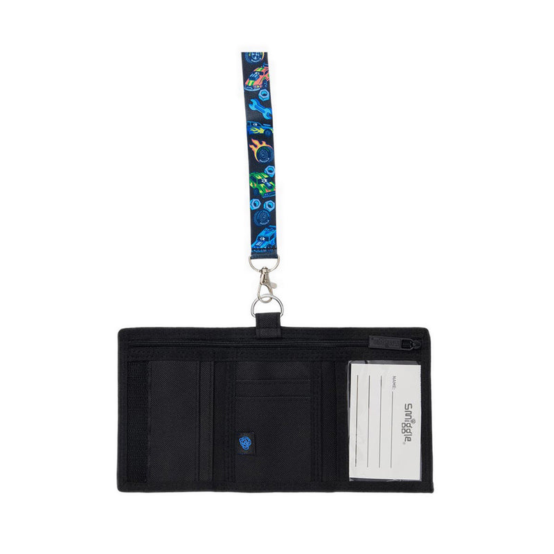 Smiggle Playtime Wallet With Lanyard - IGL458245BLK
