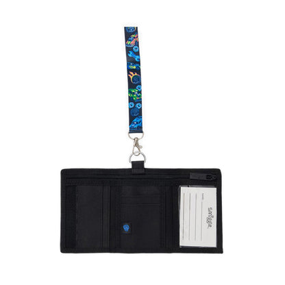 Smiggle Playtime Wallet With Lanyard - IGL458245BLK