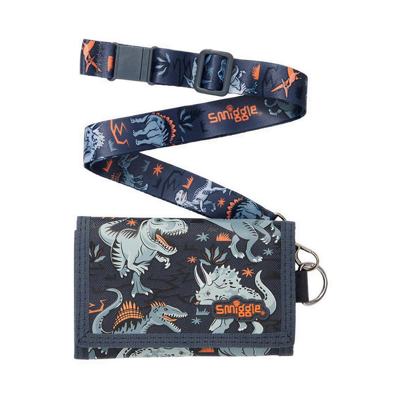 Smiggle Playtime Wallet With Lanyard - IGL458245GRY
