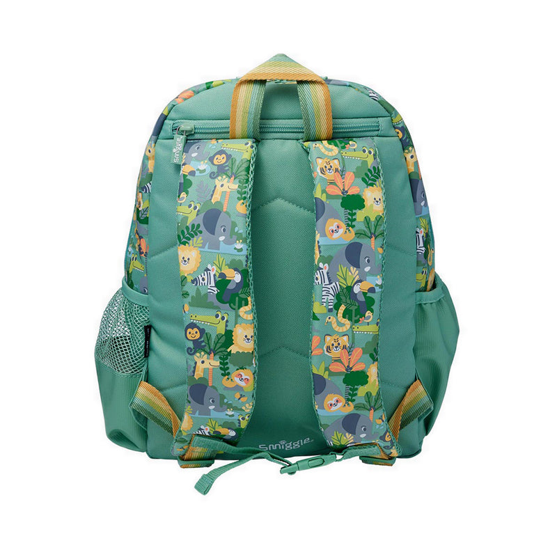 Smiggle Little Journeys Junior Character Hoodie Backpack - IGL458340GRN