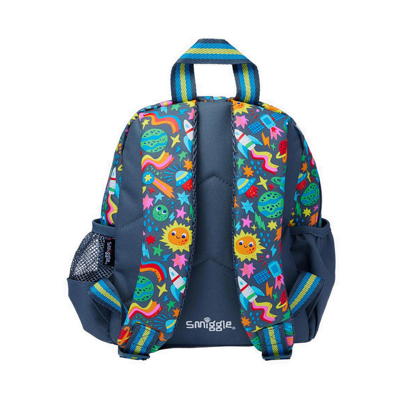 Smiggle Little Journeys Teeny Tiny Backpack With Detachable Plush Toy - IGL458366GRY