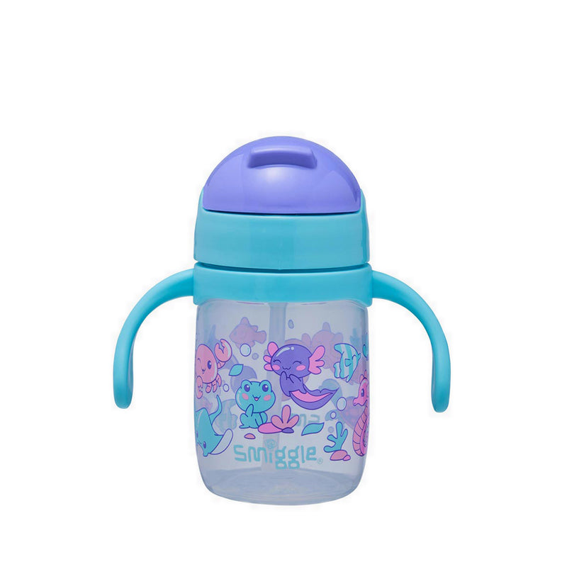 Smiggle Little Journeys Teeny Tiny Sip Top Drink Bottle 230Ml - IGL458379AQU