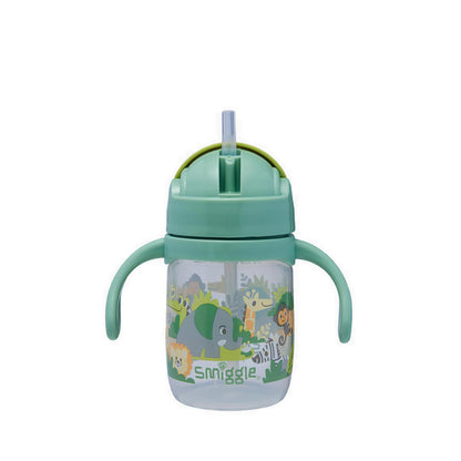 Smiggle Little Journeys Teeny Tiny Sip Top Drink Bottle 230Ml - IGL458379GRN