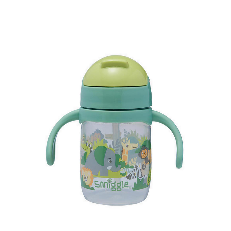Smiggle Little Journeys Teeny Tiny Sip Top Drink Bottle 230Ml - IGL458379GRN