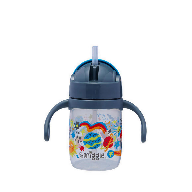 Smiggle Little Journeys Teeny Tiny Sip Top Drink Bottle 230Ml - IGL458379GRY
