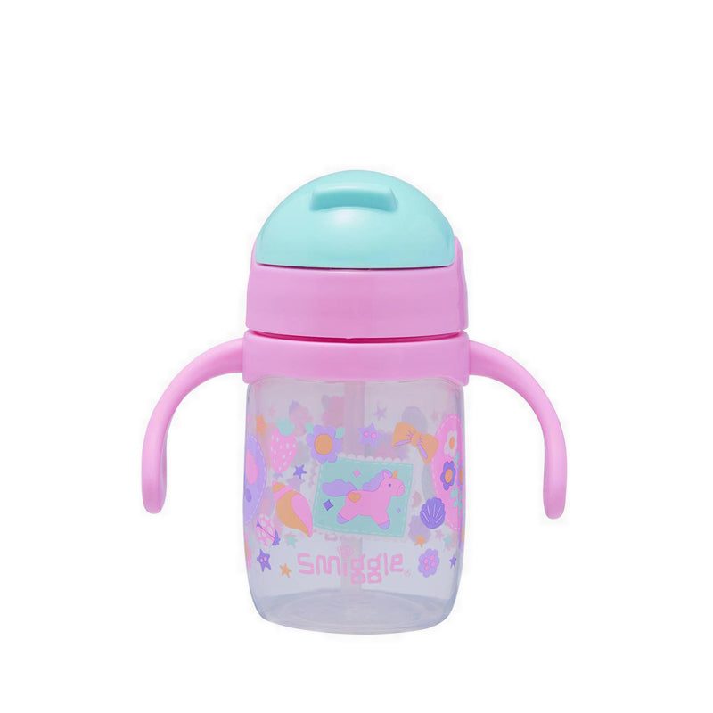 Smiggle Little Journeys Teeny Tiny Sip Top Drink Bottle 230Ml - IGL458379PNK